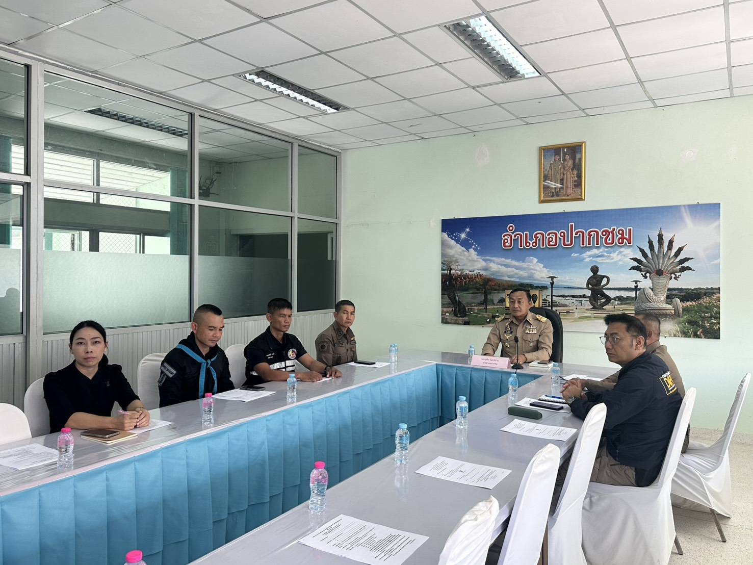 พช.ปากชม >>  ร่วมประชุมศูนย์อำนวยการป้องกันและปราบปรามยาเสพติดจังหวัดเลย ประจำเดือนมิถุนายน 2569
