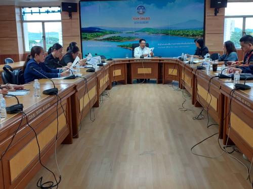 พช.ปากชม ร่วมประชุมขับเคลื่อนงานขจัดความยากจนจังหวัดเลยด้วยฐานข้อมูล บูรณาการทุกภาคส่วน เดินหน้าพัฒนาคุณภาพชีวิตประชาชนอย่างยั่งยืน